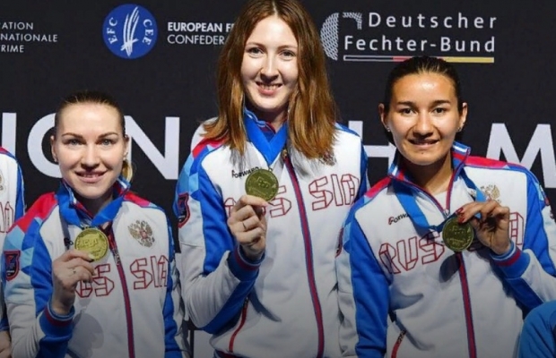 Ростовчанка Лариса Коробейникова стала двукратной чемпионкой Европы по фехтованию